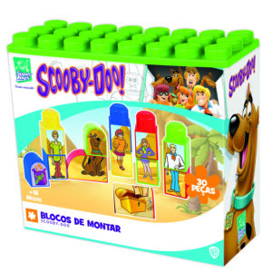 454 - Scooby Doo Blocos 30 peças (3)