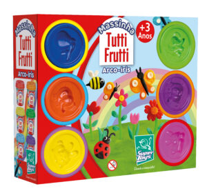 Embalagem - Massinha Tutti Frutti - Arco Íris