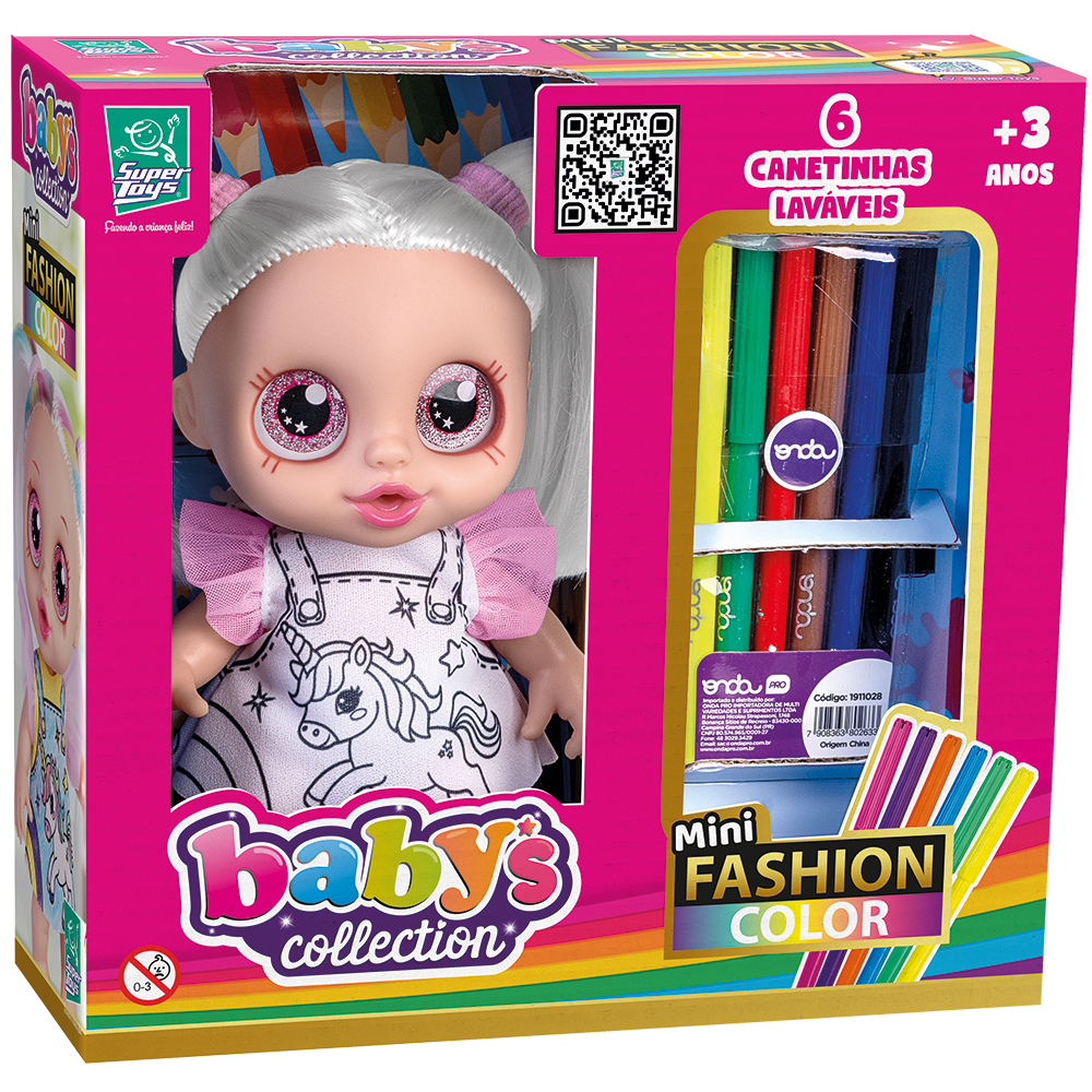 Embalagem MIni Fashion Color