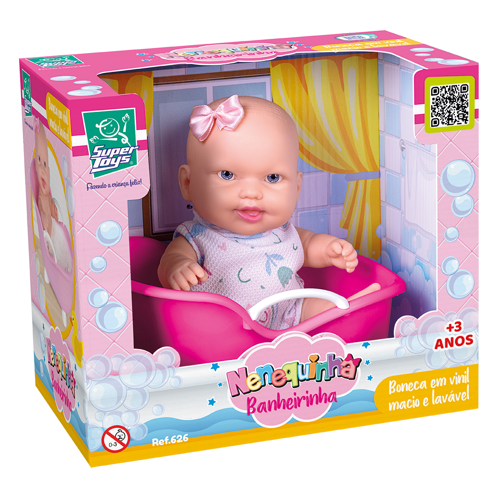 Embalagem Nenequinha Banheira