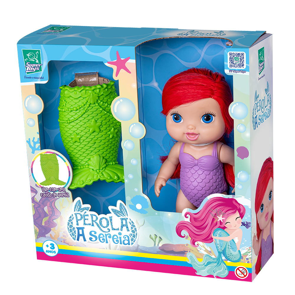 Embalagem Pérola - A Sereia, Branca