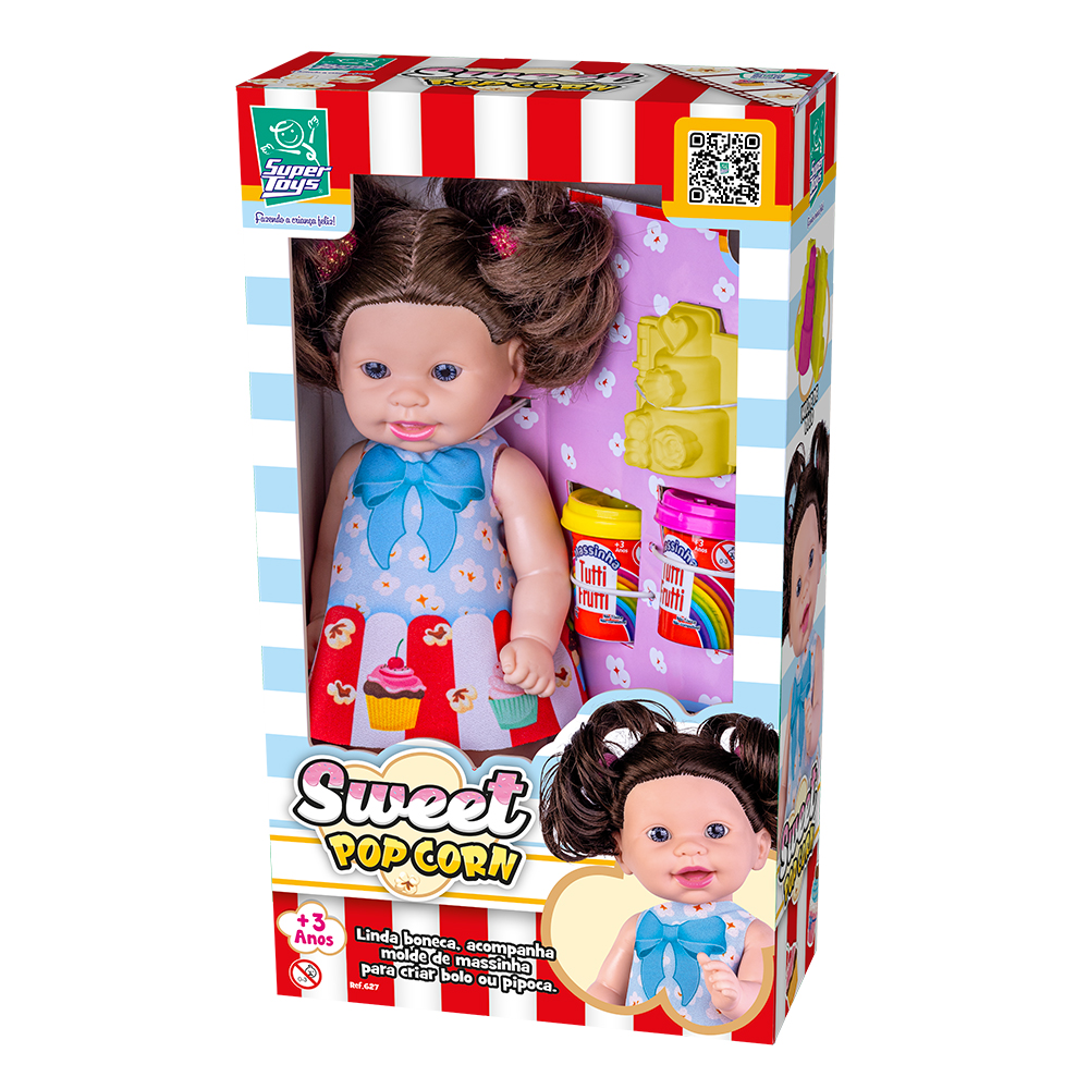 Embalagem Sweet Pop Corn Bolo