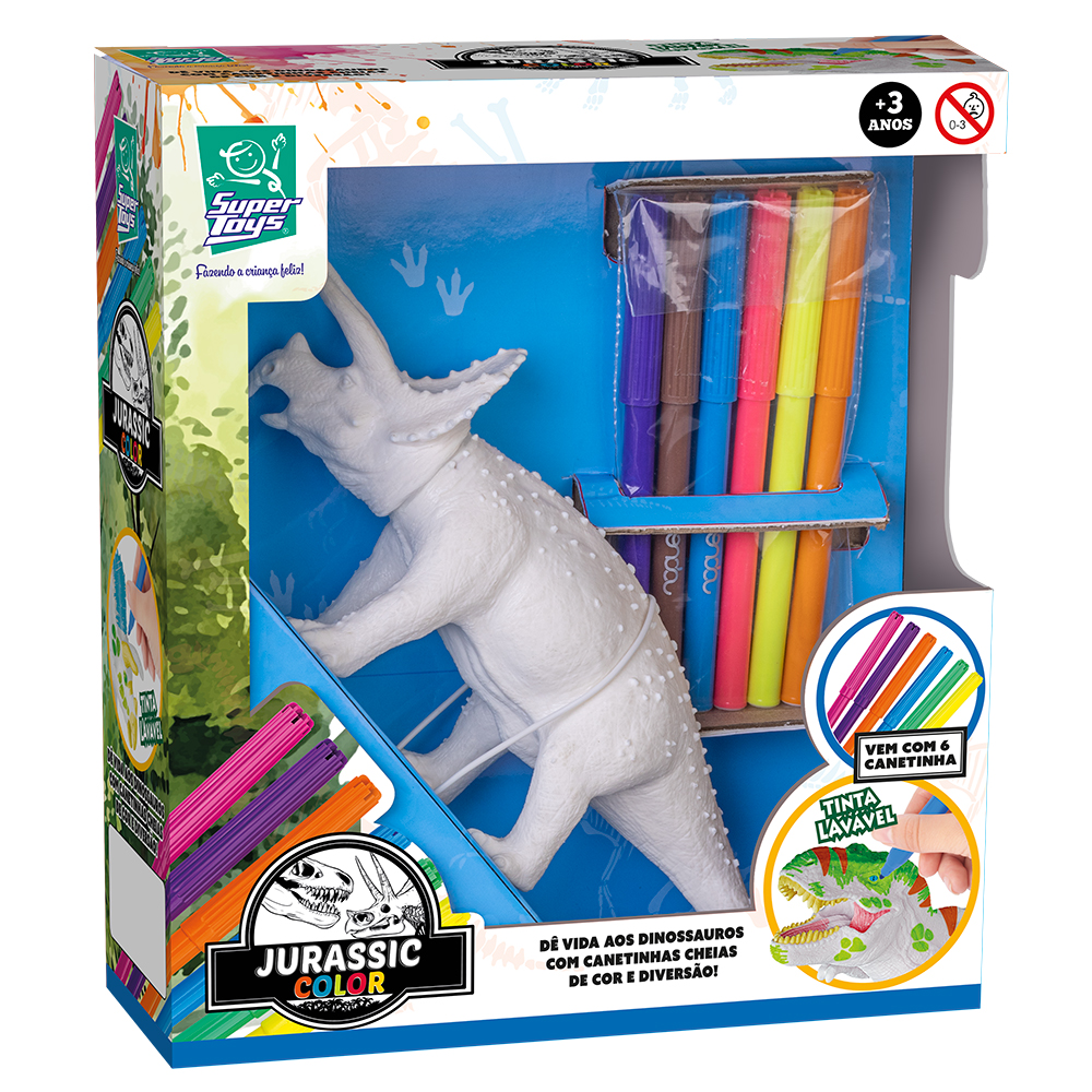 Jurassic Color, Triceratops
