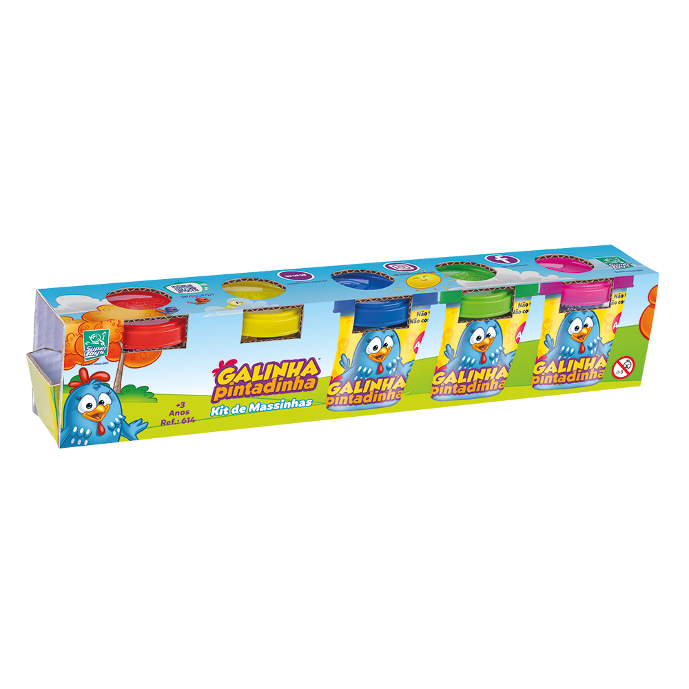 Kit Massinha - Galinha Pintadinha